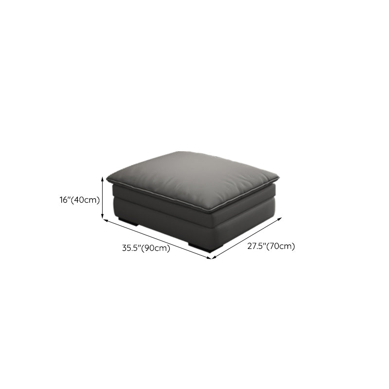 Farmhouse Pillow Top Arm Sofa Gray Down Fill Cushions Seating