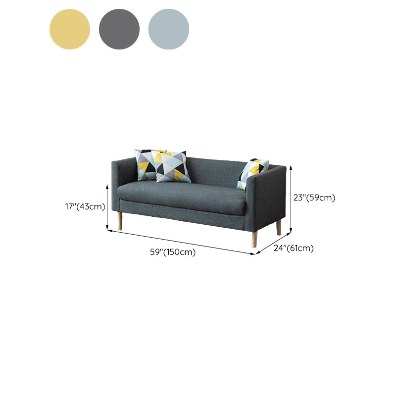 Contemporary Tight Back Tuxedo Arm Living Room Standard Seating