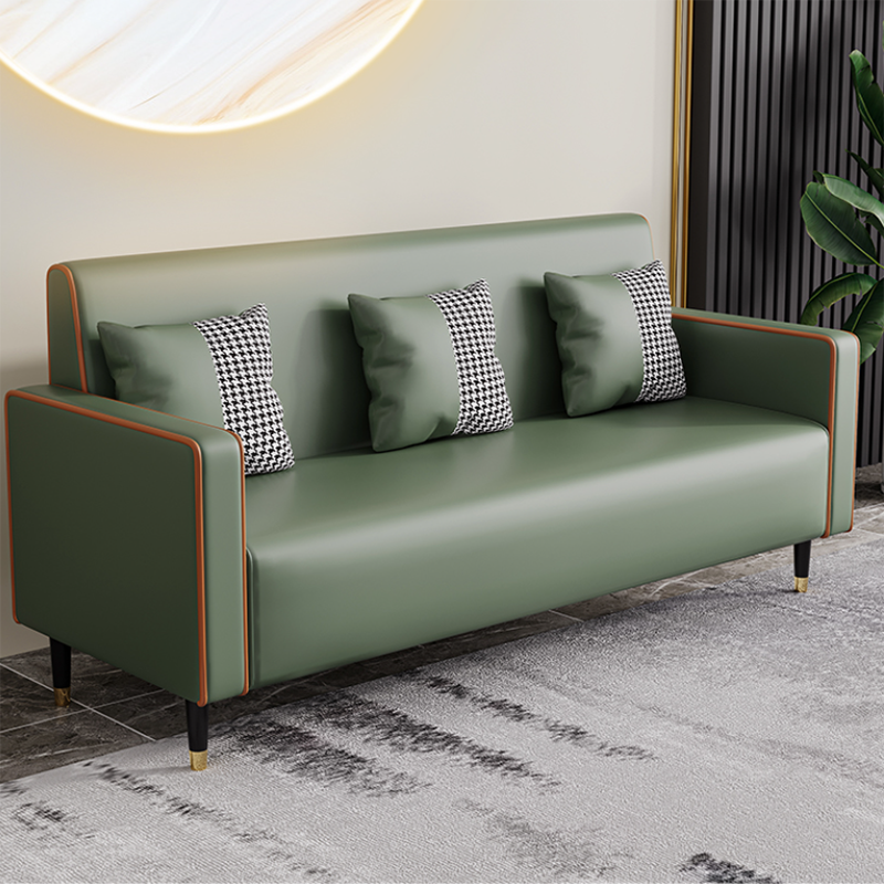 Glam Tight Back Square Arm Living Room 3 Seater Standard Seating