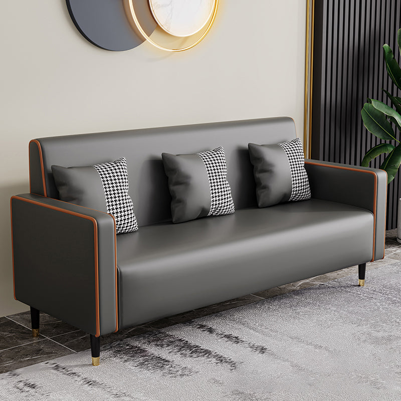 Glam Tight Back Square Arm Living Room 3 Seater Standard Seating