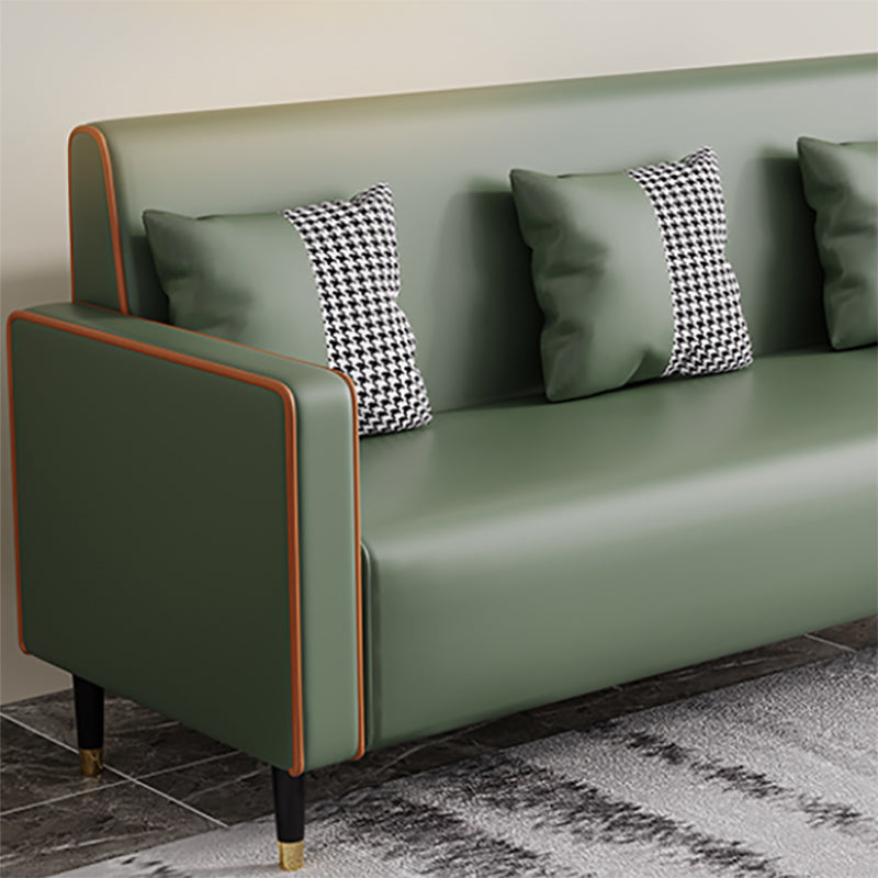 Glam Tight Back Square Arm Living Room 3 Seater Standard Seating
