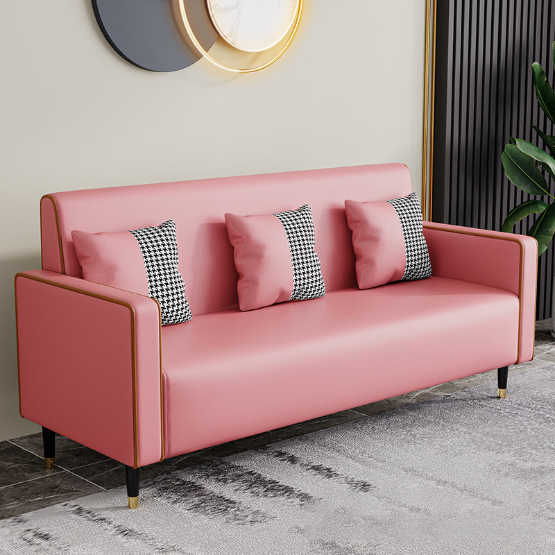 Glam Tight Back Square Arm Living Room 3 Seater Standard Seating