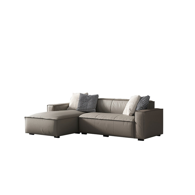 26"H Industrial Sofa Bed White Cushions Seating with Pillows