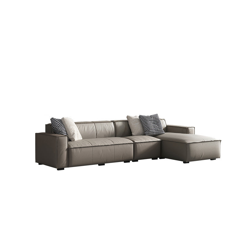 26"H Industrial Sofa Bed White Cushions Seating with Pillows