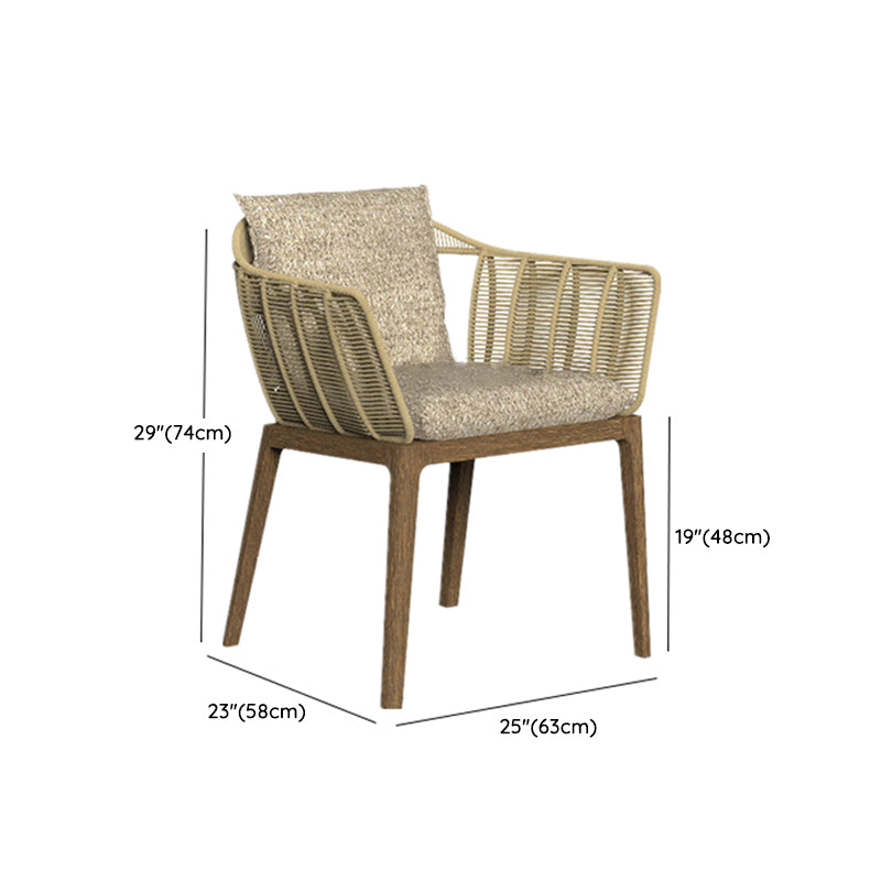 Rectangular Dining Set Stone 1/7 Pieces Dining Set with Wooden Base