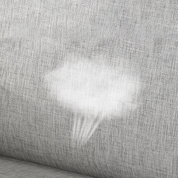 Modern Fabric Chaise Solid Wood Chaise Lounge Couch with One Armed