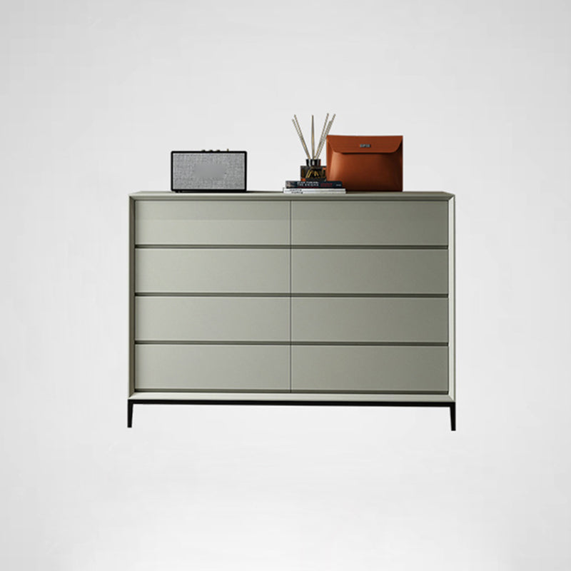 Wooden Storage Chest Modern Dresser with 3/4/5/8 Drawers , 15.6 Inch Width