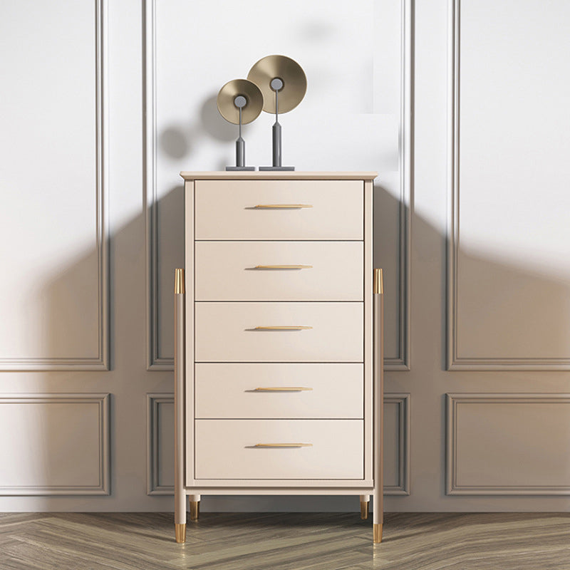 Contemporary Glam Lingerie Chest Birch Storage Chest Dresser for Home Office