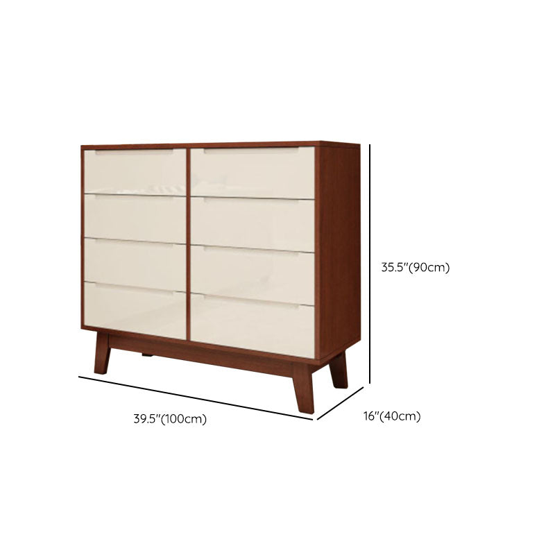 15.6-inch W Traditional Storage Chest Manufactured Wood Storage Chest Dresser