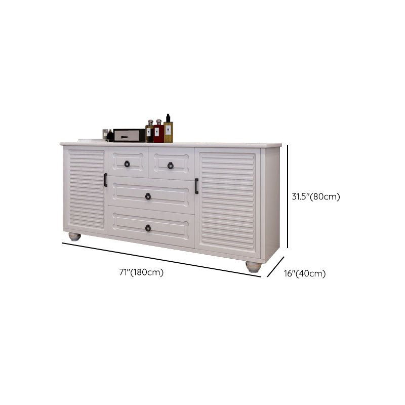 15.6-inch W Traditional Storage Chest Manufactured Wood Storage Chest Dresser