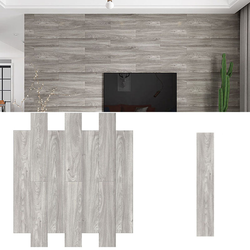 Modern Tin Backsplash Paneling Smooth Wall Ceiling Wood Board Set of 10