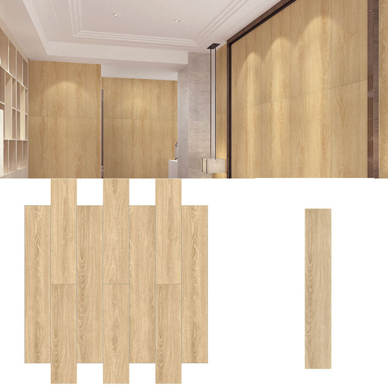 Modern Tin Backsplash Paneling Smooth Wall Ceiling Wood Board Set of 10