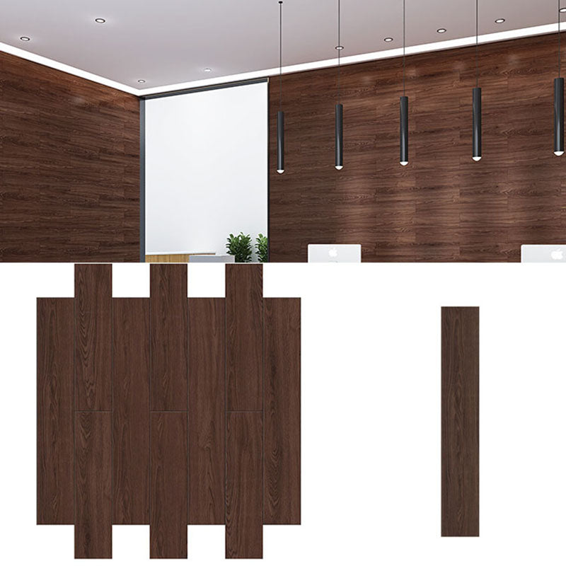 Modern Tin Backsplash Paneling Smooth Wall Ceiling Wood Board Set of 10