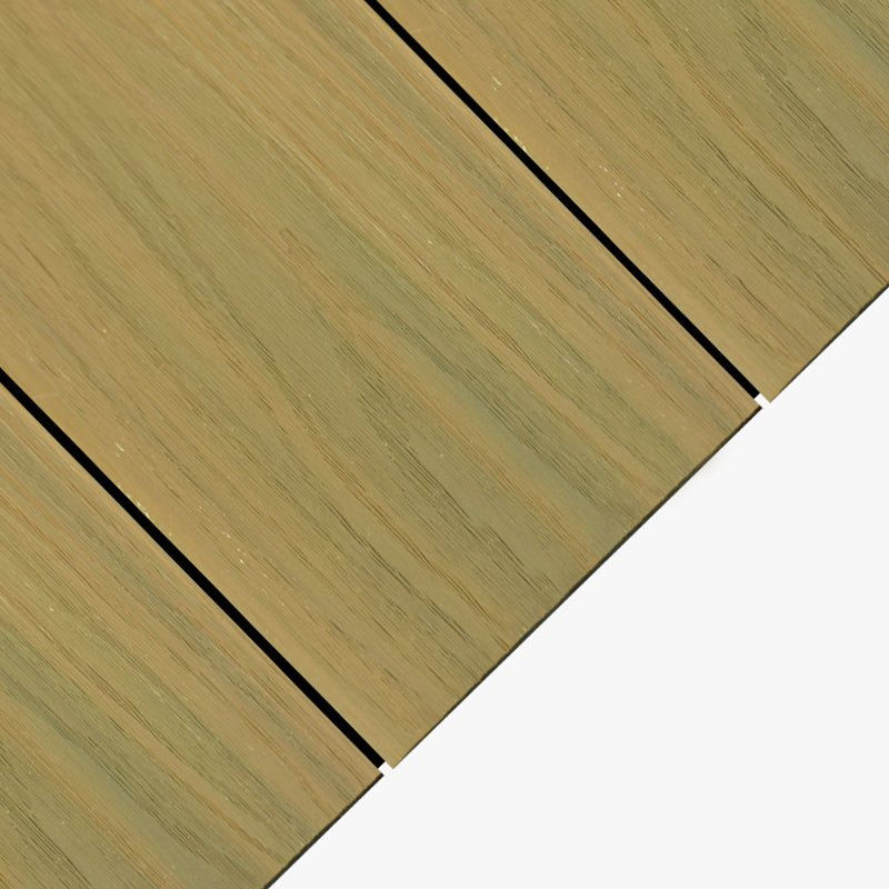 Modern Composite Tile Set Solid Wooden Outdoor Flooring Tile
