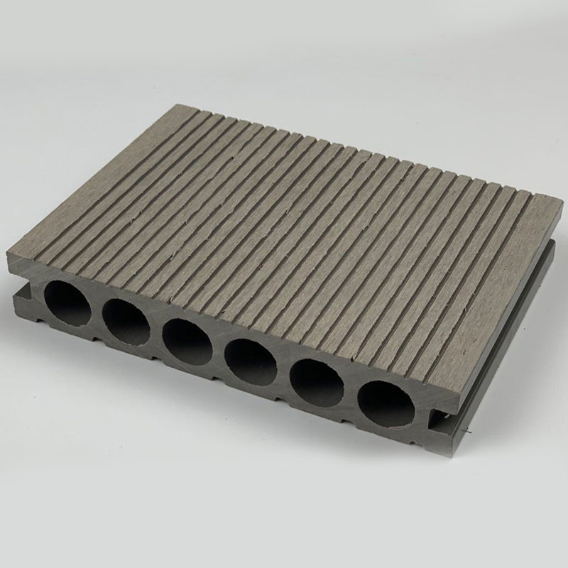 Wooden Patio Flooring Tile Solid Color Outdoor Composite Decking Tiles