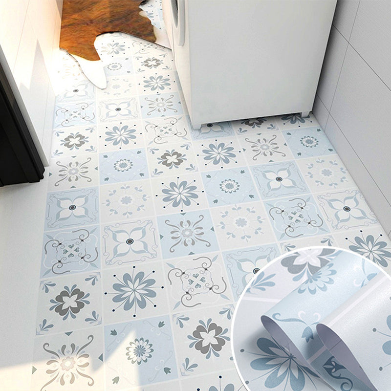 Multi-Tonal Style Vinyl Plank Ceramic Print Peel and Stick Vinyl Plank Flooring