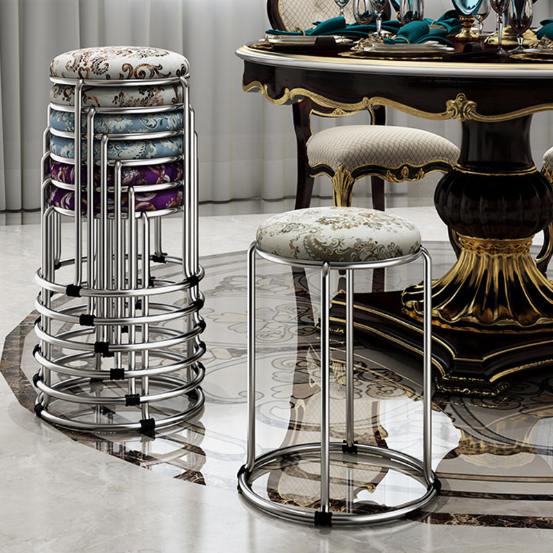 Modern Flowers Standard Round Stain Resistant Standard for Home Decor