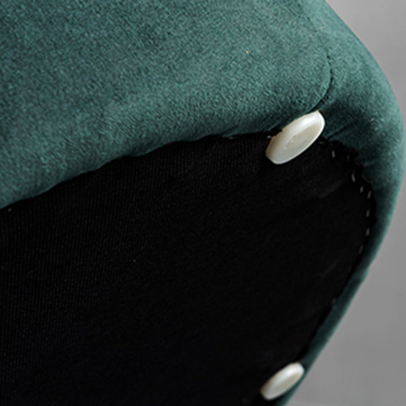 Solid Color Plush Footstool Modern Simple Hexagon Padded Foot Stool