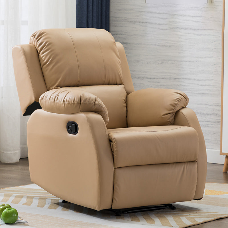 Metal Standard Recliner Manual-Push Botton Recliner Chair with Lumbar