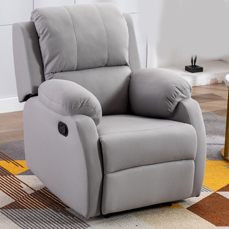 Metal Standard Recliner Manual-Push Botton Recliner Chair with Lumbar