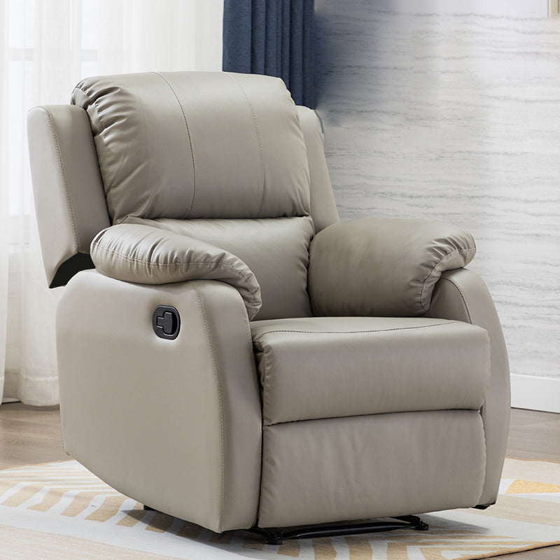 Metal Standard Recliner Manual-Push Botton Recliner Chair with Lumbar