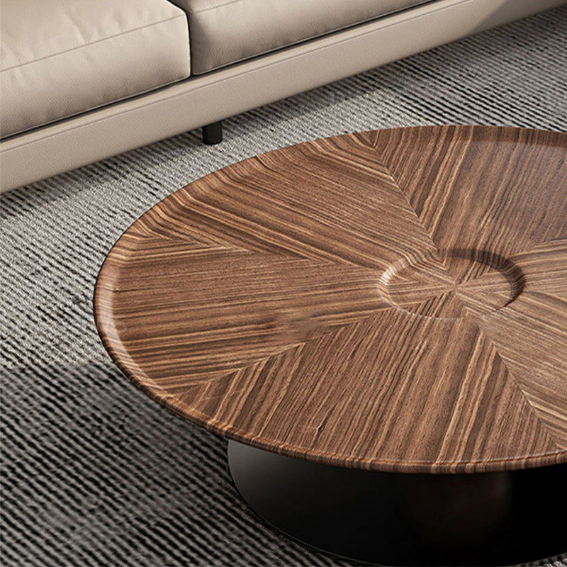 No Distressing Pedestal Coffee Table Modern Round Bunching Tables