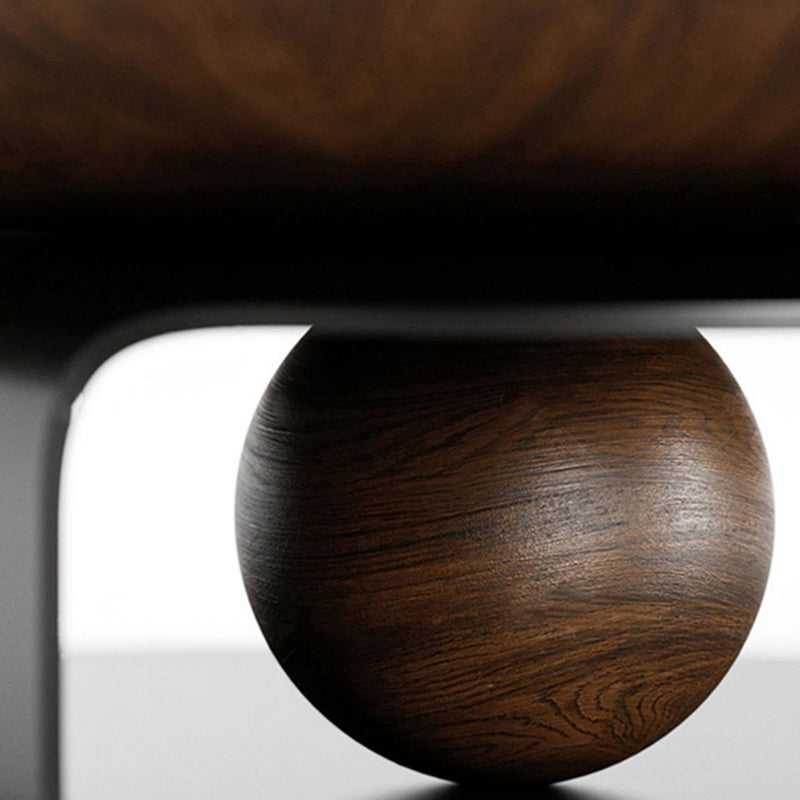 No Distressing Pedestal Coffee Table Modern Round Bunching Tables