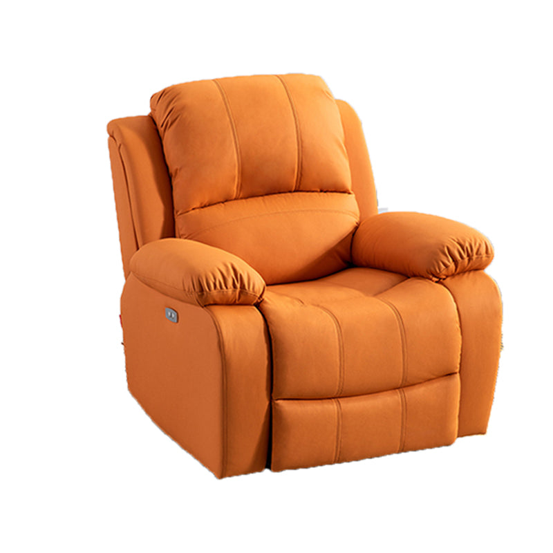 Contemporary Upholstered Recliner 36.61" Wide Recliner with Lumbar Support