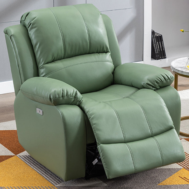 Contemporary Upholstered Recliner 36.61" Wide Recliner with Lumbar Support