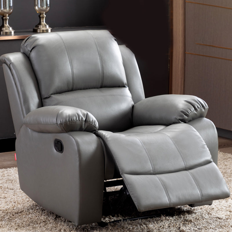 Contemporary Upholstered Recliner 36.61" Wide Recliner with Lumbar Support