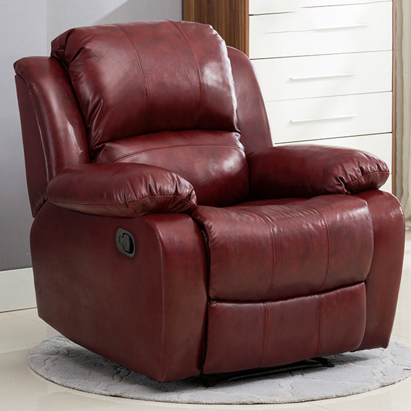 Contemporary Upholstered Recliner 36.61" Wide Recliner with Lumbar Support