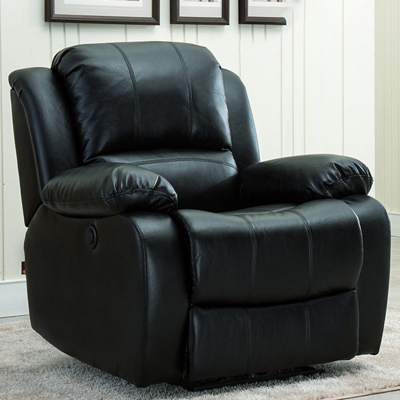 Contemporary Upholstered Recliner 36.61" Wide Recliner with Lumbar Support