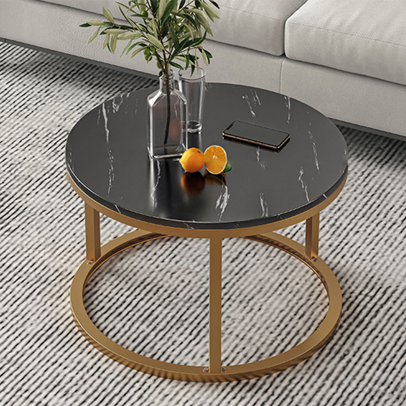 Slate Nesting Coffee Table Set No Distressing Round Coffee Table Set