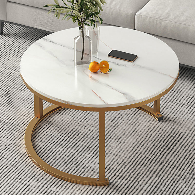 Slate Nesting Coffee Table Set No Distressing Round Coffee Table Set