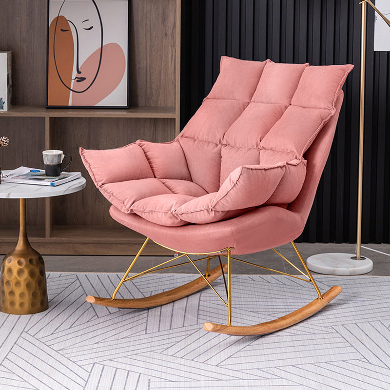 Light Luxury Modern Home Lazy Sofa Chair Leisure Chaise Rocking Chair