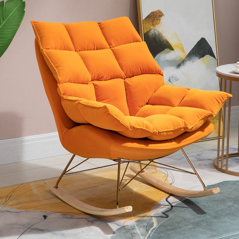 Light Luxury Modern Home Lazy Sofa Chair Leisure Chaise Rocking Chair