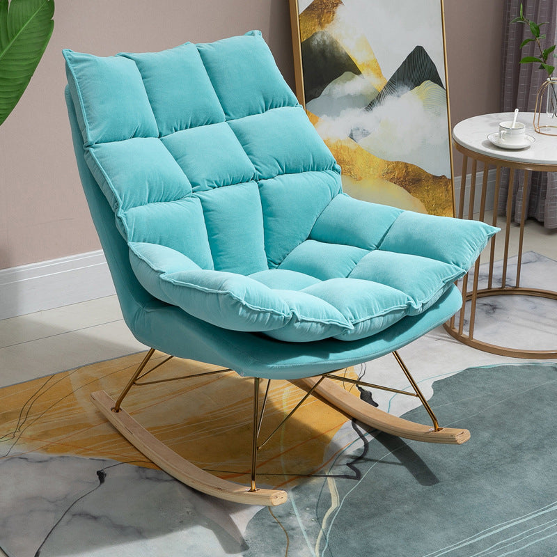 Light Luxury Modern Home Lazy Sofa Chair Leisure Chaise Rocking Chair