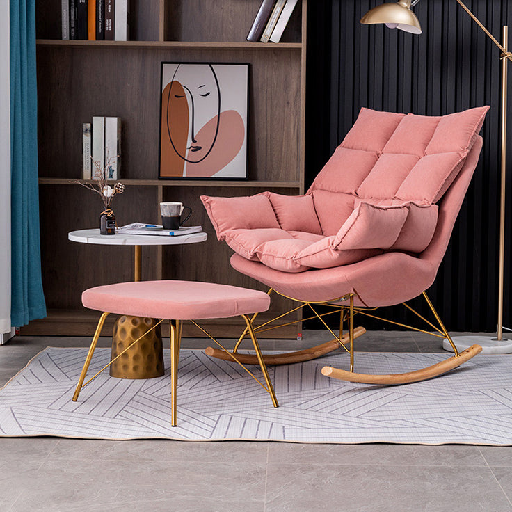 Light Luxury Modern Home Lazy Sofa Chair Leisure Chaise Rocking Chair