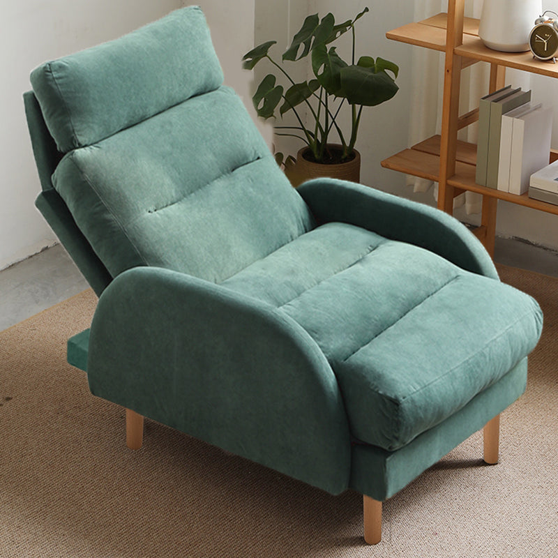 Adjustable Standard Recliner Wood Scandinavian Recliner Chair with Storage