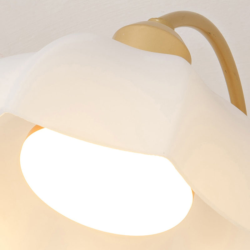 Modern Simple Iron Ceiling Light Dome Shape Ceiling Lamp for Bedroom
