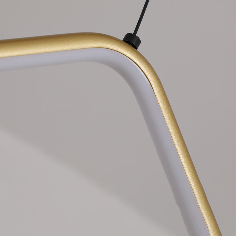Metal Linear Hanging Lamp Kit Simplicity Hanging Island Lights for Dining Room
