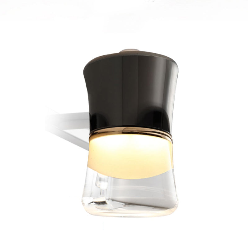 Modern Hanging Light Metal Island Light Fixture in Black for Dining Room
