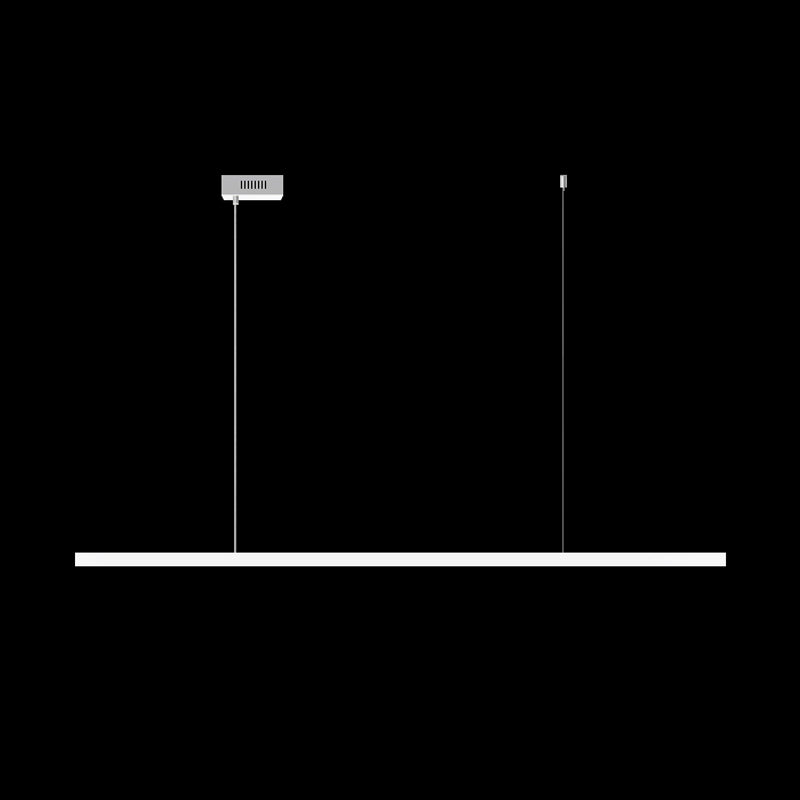 Minimalism Hanging Light Linear Island Light Fixture for Dining Room
