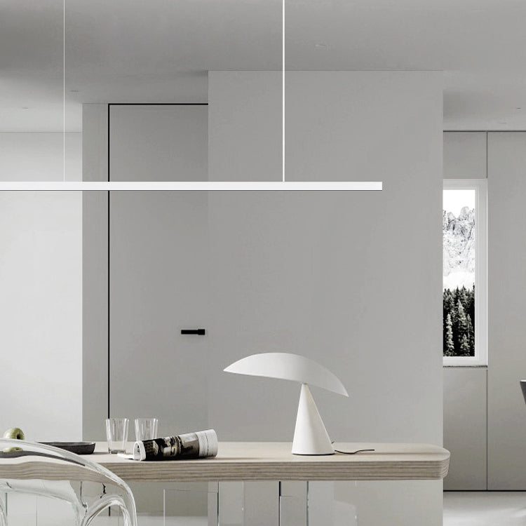 Minimalism Hanging Light Linear Island Light Fixture for Dining Room