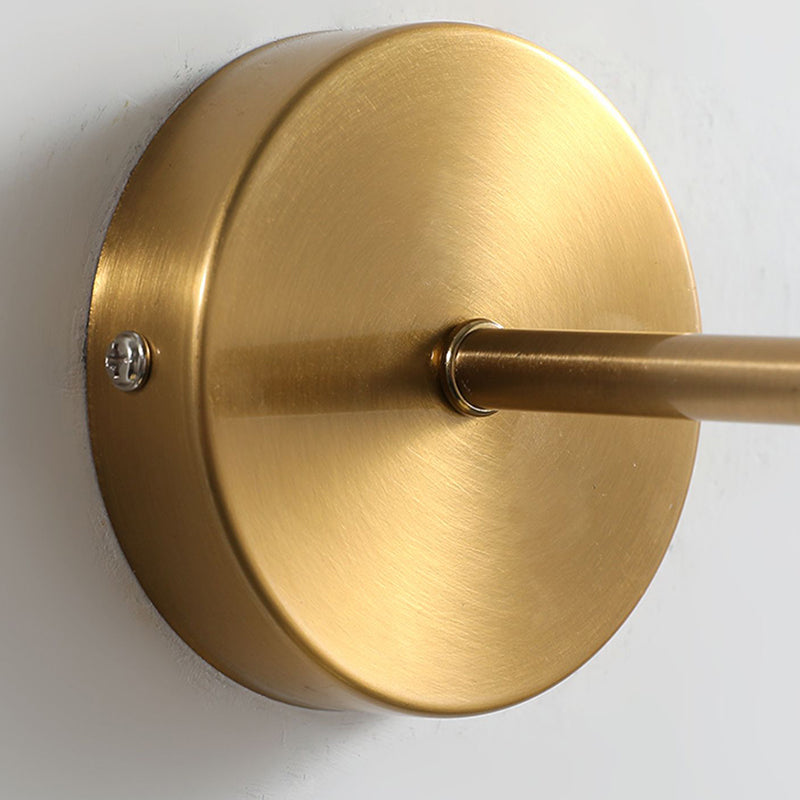 Nordic Style Wall Light Cone Shape Wall Lamp with Fabric Shade for Bedroom