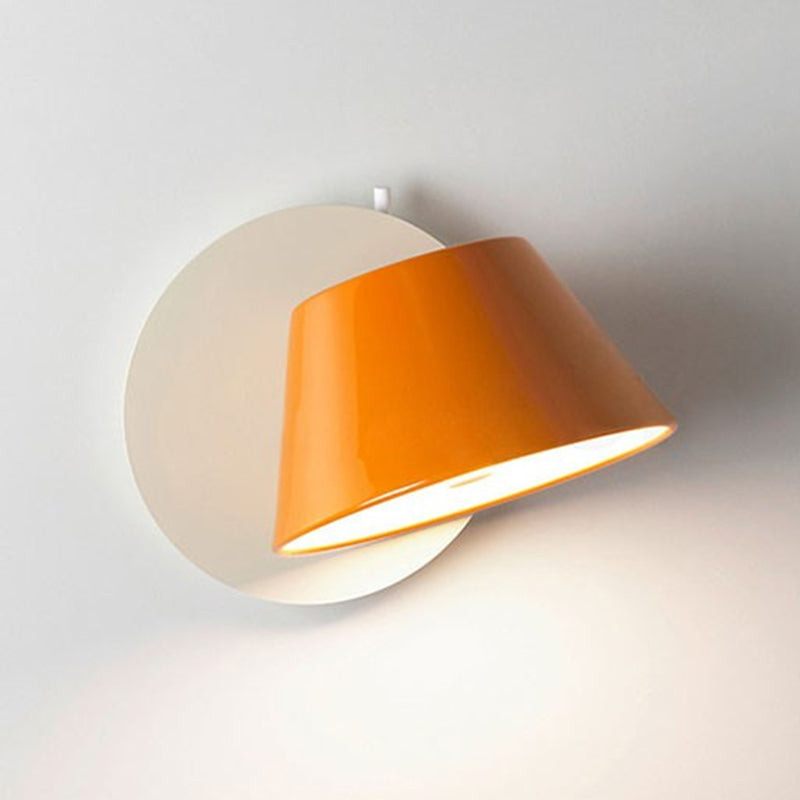 Nordic 1 - Light LED Wall Light Adjustable Iron Wall Sconce in 3 Colors