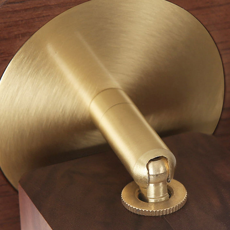 Modern Simple Wooden Wall Light Rectangle Shape Wall Lamp for Living Room