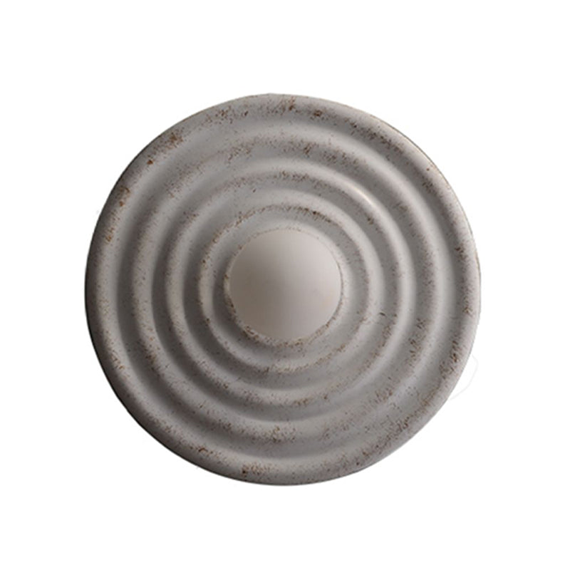 Nordic Style Wall Mount Light Circle Shape Resin Wall Lamp for Living Room