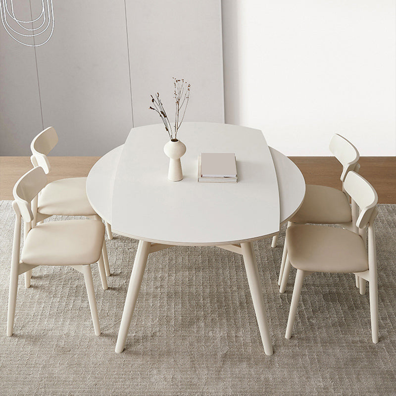 Sintered Stone Dining Table Modern Rectangle Dining Table for Kitchen