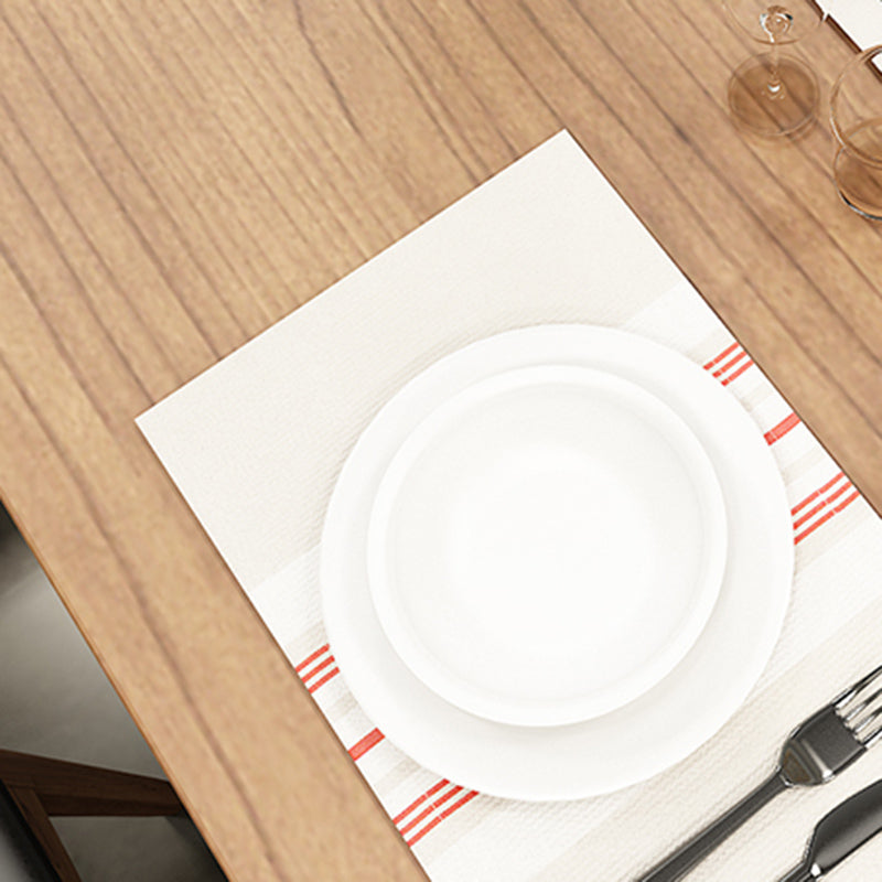 Modern 1/5/7 Pieces Dining Set Rectangle Pine Wood Dining Table for Cafe